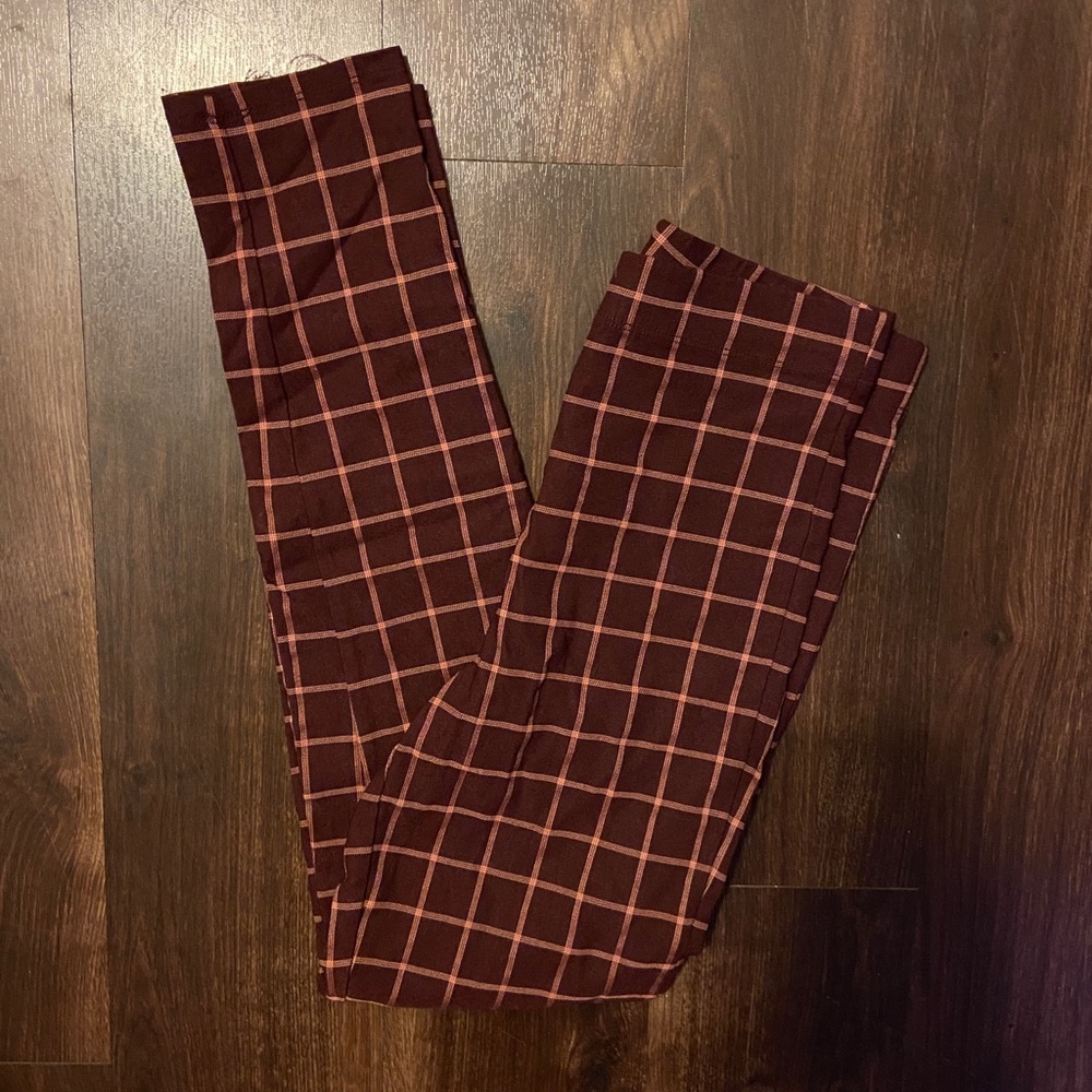 Plaid Leggings